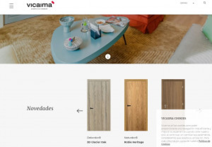 Vicaima website 54858