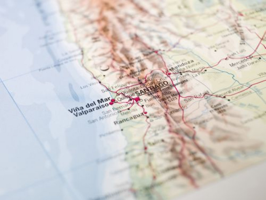 Mapa de chile 123rf b 12736