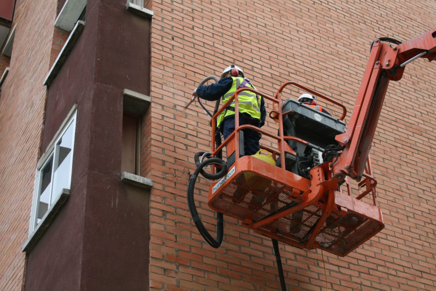 APERTURA instalador relleno camara