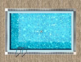 Piscina tejado