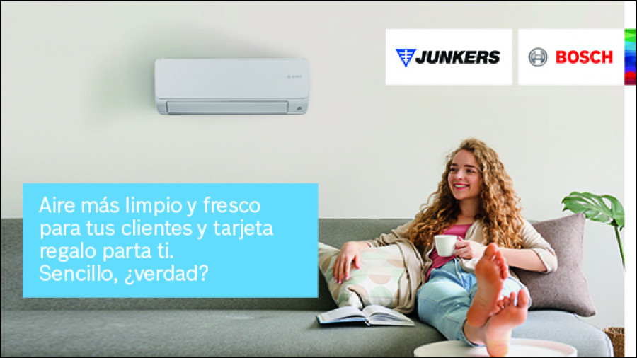 Un aire más limpio y fresco con Junkers Bosch