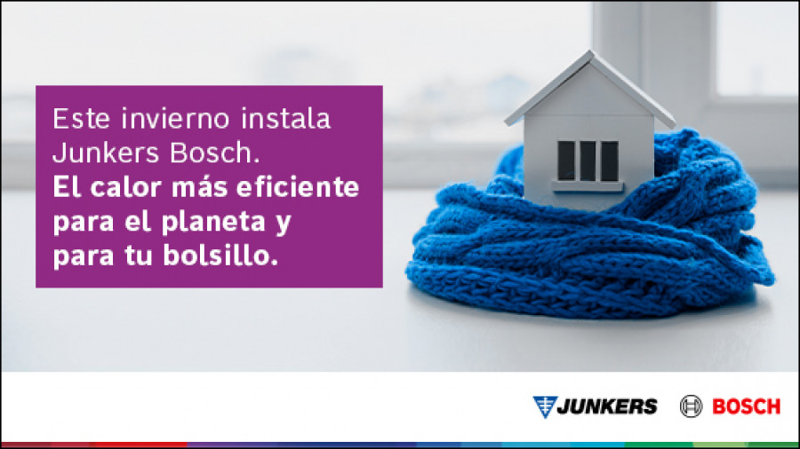 El calor más eficiente para el planeta y el bolsillo con la nueva campaña de Junkers Bosch (1)