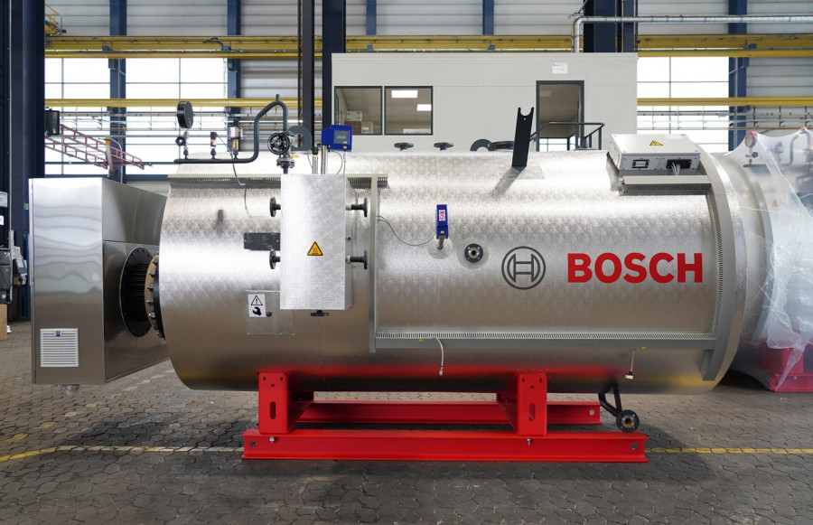 Bosch presenta su nueva caldera de vapor 100% eléctrica