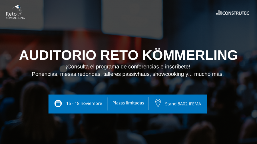 Auditorio Reto KÖMMERLING   Construtec 2022