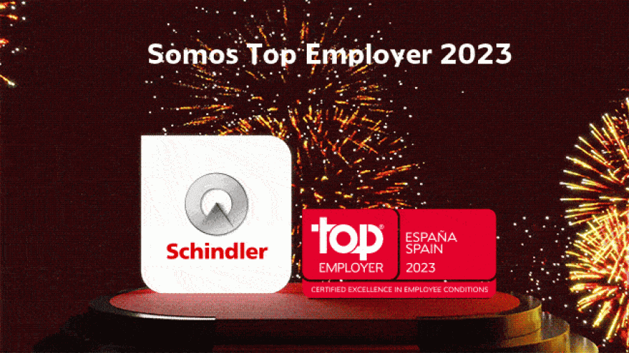 El compromiso con las personas de Schindler España lleva a la compañía a ser ‘Top Employer’ por 15º año consecutivo (1)