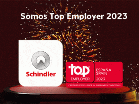 El compromiso con las personas de Schindler España lleva a la compañía a ser ‘Top Employer’ por 15º año consecutivo (1)