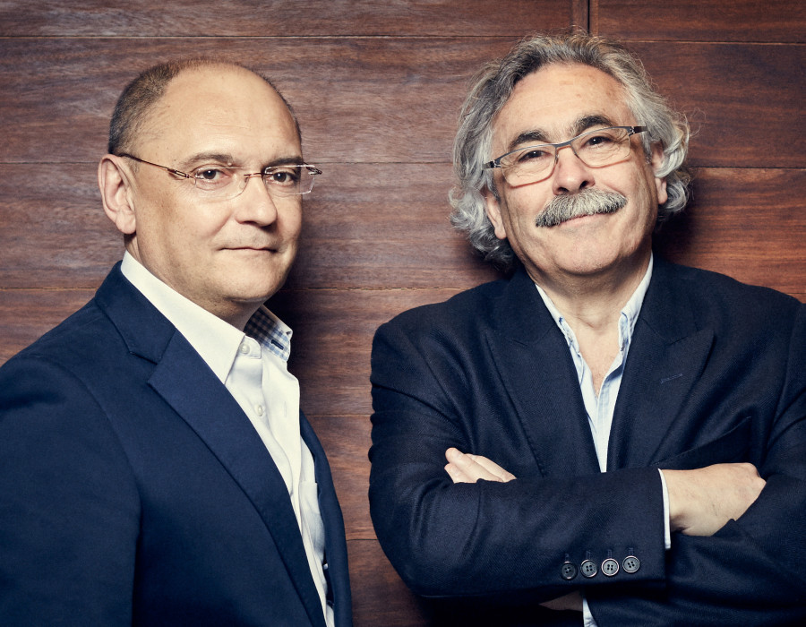 José Francisco Plaza (izda.) y Juan Luis Requena (dcha.) 22x16