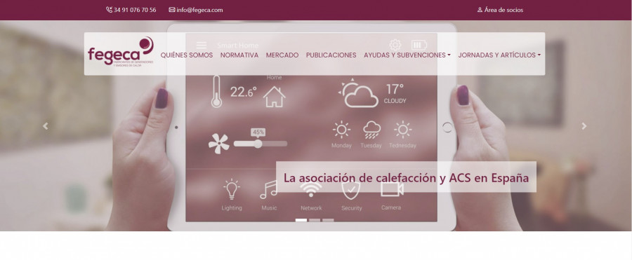 NUEVA WEB FEGECA FOTO