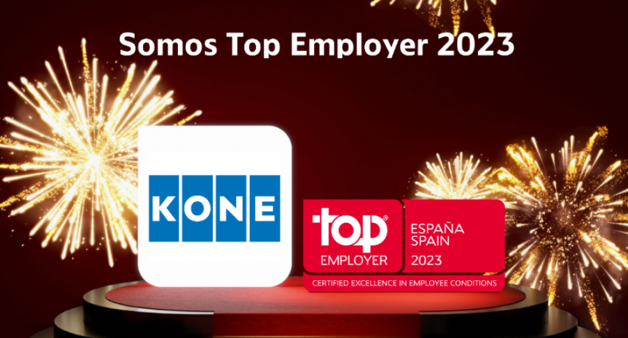 2023 02 27 12 58 44 Fwd  Para el boletín  Fwd  NP   KONE, reconocida en España como Top Employer 202