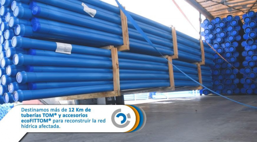 2023 03 03 17 18 11 Fwd  publicar   Molecor dona un cargamento de tuberías y accesorios a Turquía pa
