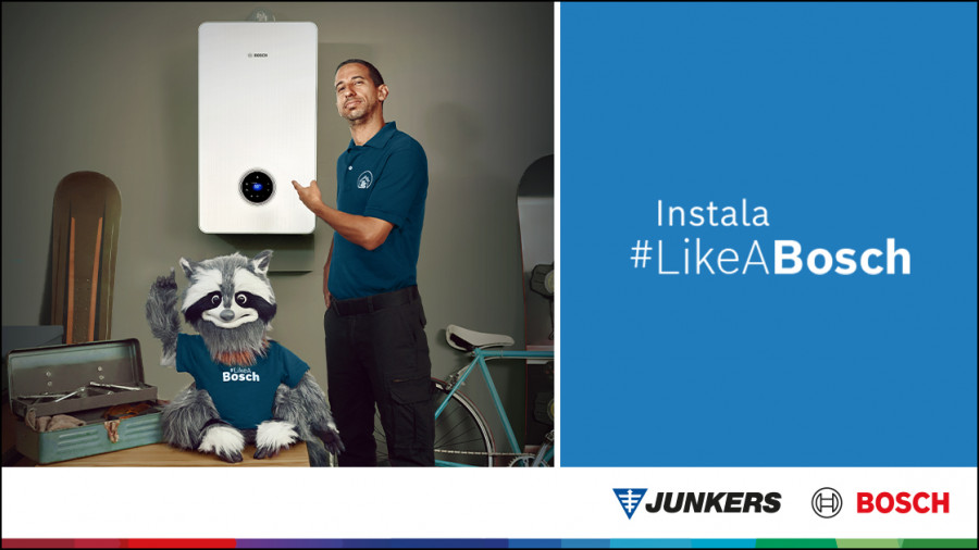 Gana hasta 300€ instalando #LikeABosch con las calderas y bombas de calor de Junkers Bosch