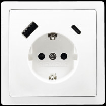 BJC Schuko con doble USB A C