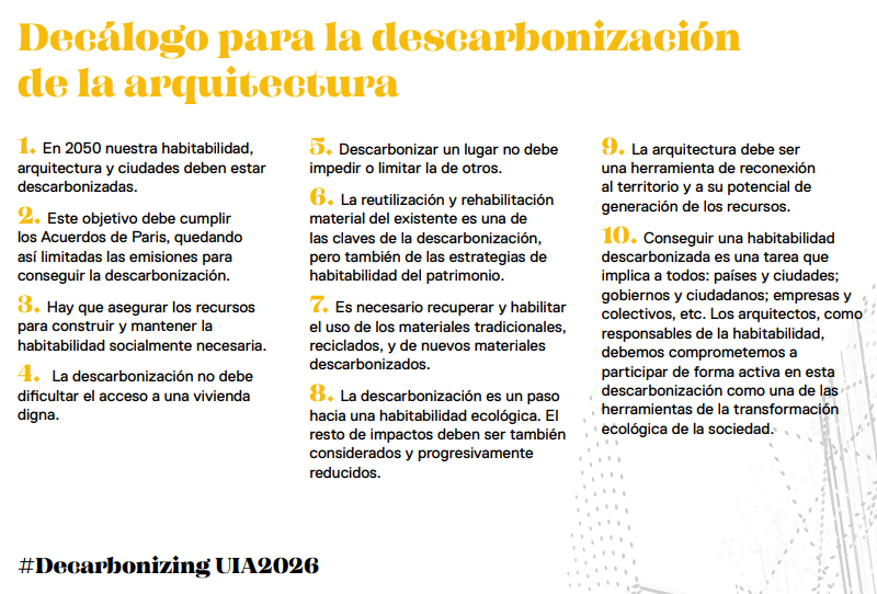 2023 11 22 18 30 13 Decalogo descarbonizacion arquitectura