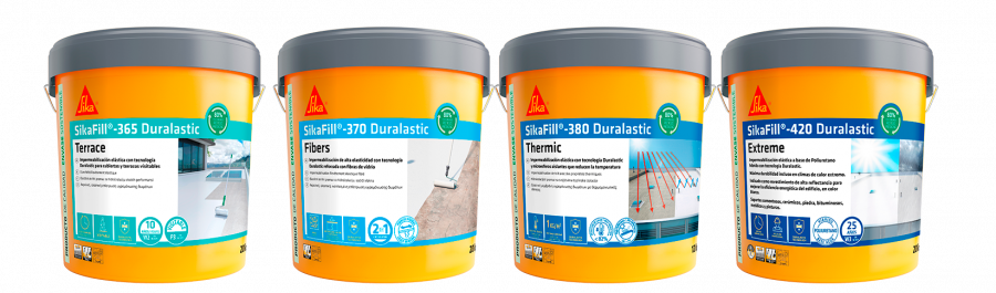 Gama Duraelastic de SIKA