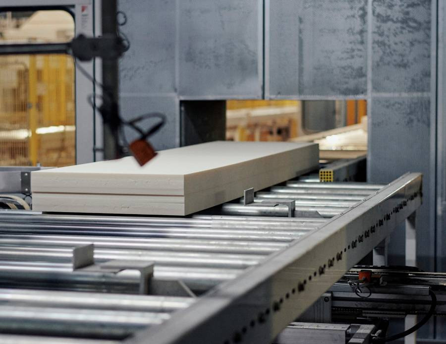 Fabricación de plancha de XPS