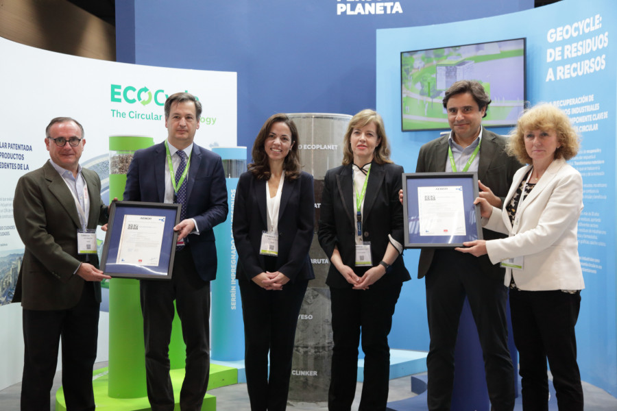 AENOR entrega certificado Ns a Holcim