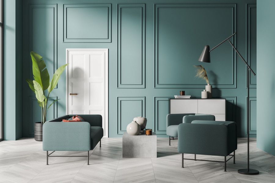 CIN VALENTINE Wall Panelling Verde Jade #E397