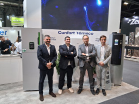 Julián Hernández, Enrique García, Jesús Pozo y Carlos Asensio