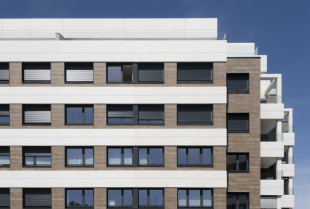 Fachada ventilada ceramica Gresmanc
