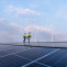 Energía renovable solar y eólica  Imagen licenciada para nota de prensa APPA Renovables
